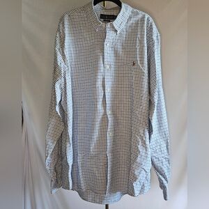 Ralph Lauren Classic Fit Plaid Button-Down Shirt